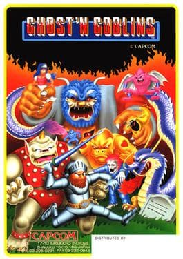 游戏 Ghosts 'n Goblins 的封面