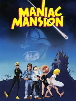 Обложка игры Maniac Mansion