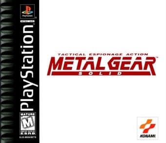 Обложка игры Metal Gear Solid