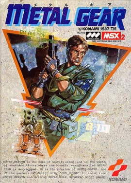 Обложка игры Metal Gear