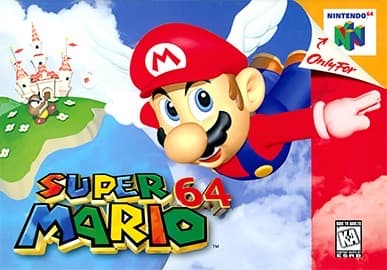 Обложка игры Super Mario 64