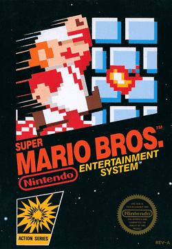 Обложка игры Super Mario Bros.