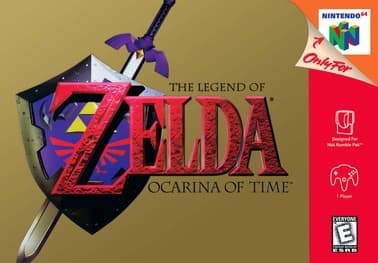 Обложка игры The Legend of Zelda: Ocarina of Time