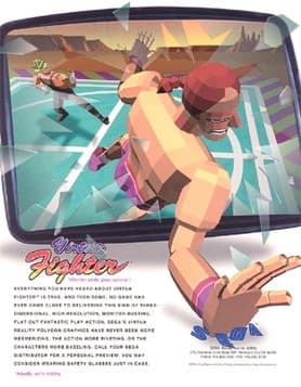 Cover of Virtua Fighter
