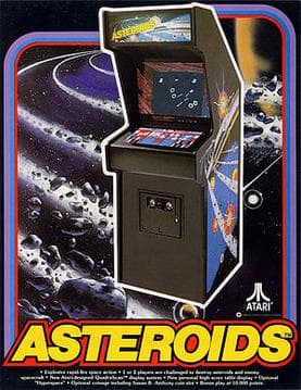 Обложка игры Asteroids