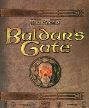 Обложка игры Baldur's Gate