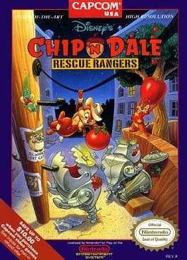 Обложка игры Chip 'n Dale Rescue Rangers