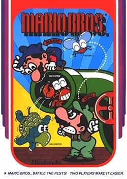 Обложка игры Mario Bros.