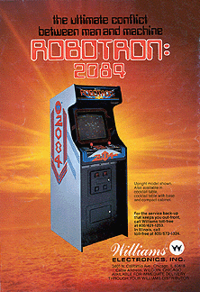 Обложка игры Robotron: 2084