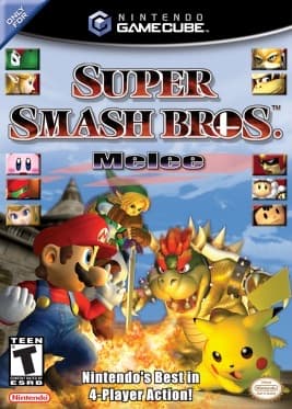 Обложка игры Super Smash Bros. Melee