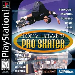 游戏 Tony Hawk's Pro Skater 的封面