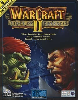 Обложка игры Warcraft II: Tides of Darkness